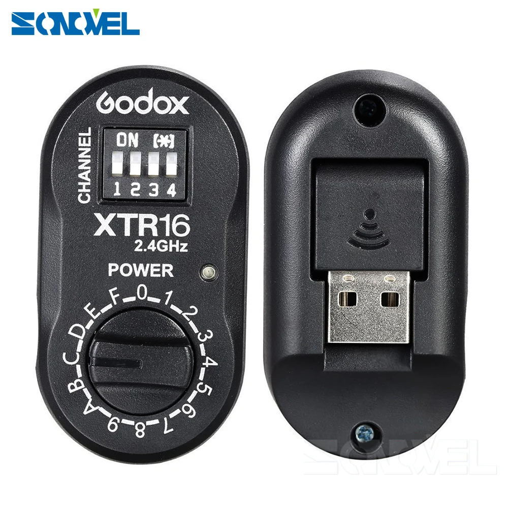 Godox i-ttl II 2,4G Беспроводная система X HSS с большим ЖК-дисплеем передатчик Xpro-N+ 2X XTR-16 приемник для Nikon/AD360II-N/SK400II