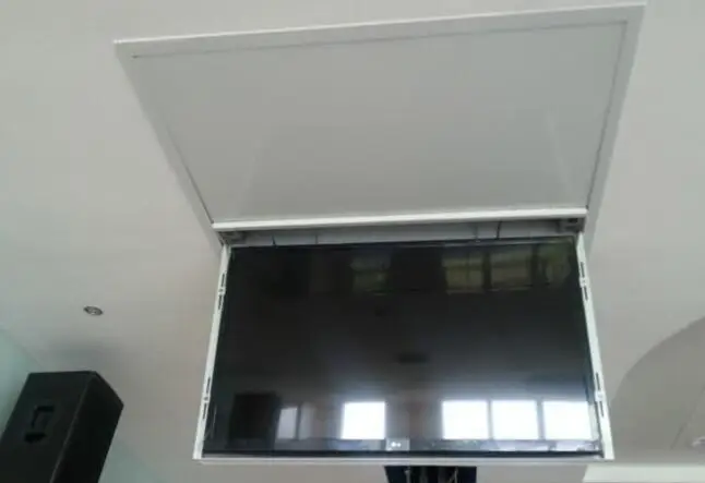 Motorized Electric Hidden Flip Down False Ceiling Led Lcd Tv