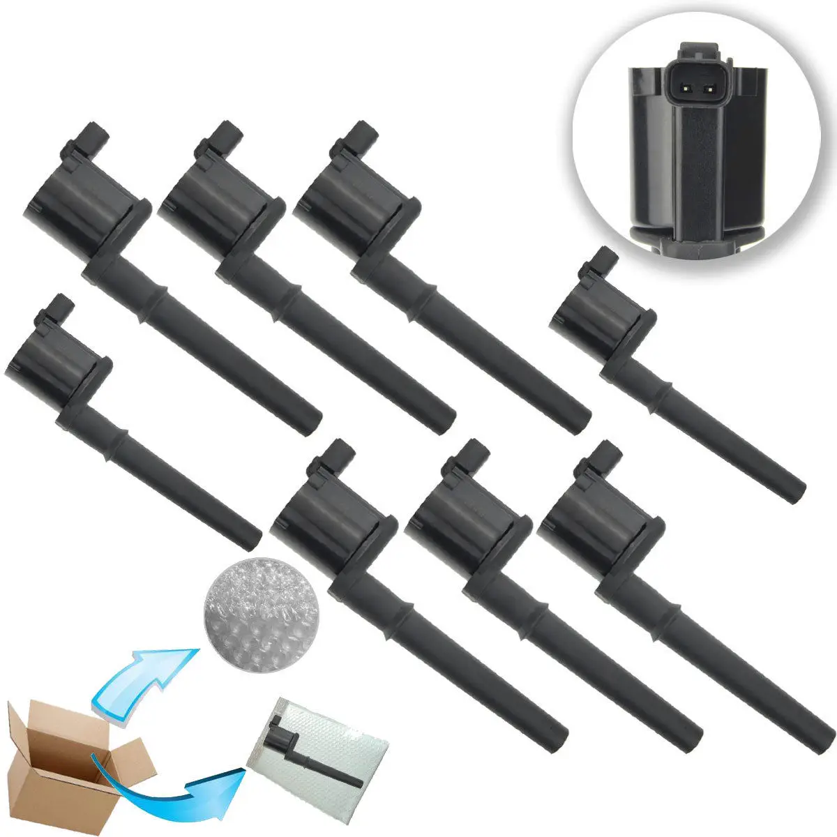 8x Ignition Coils for Ford Falcon BA BF FG XR8 Mustang GT V8 5.4L 32V | Автомобили и мотоциклы