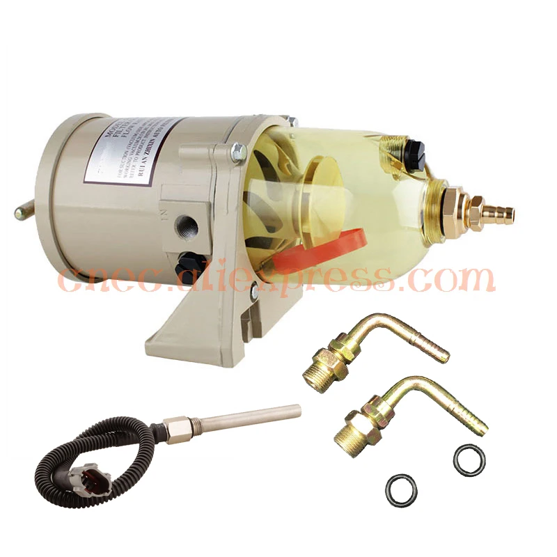 500FG OEM ASSEMBLY FUEL WATER SEPARATOR FILTER TURBINE DIESEL ENGINE FILTER MARINE SET PARTS INCLUDE 2010PM