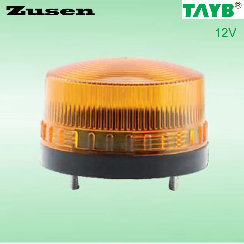 

Zusen 3 Color TB35 12V yellow led Security Alarm Strobe Signal Warning Light LED Lamp small Flashing Light