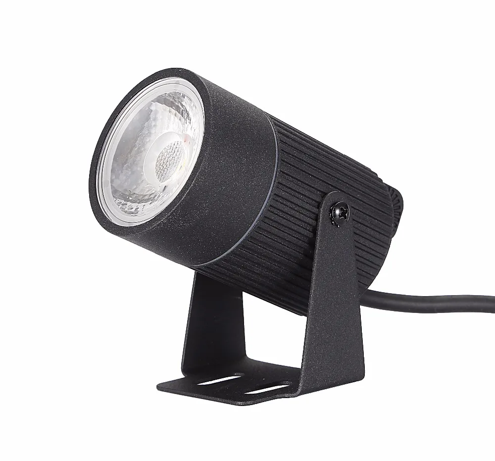 

QACA Indoor Outdoor Porch Led Wall Lamp Mounted Black Painted Aluminum DC12V Wall Lights 8W Home Lighting IP65 Waterproof K101A