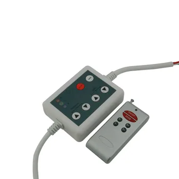 

20X Wholesale wireless 6keys RF RGB LED controller DC12~24V input express free shipping