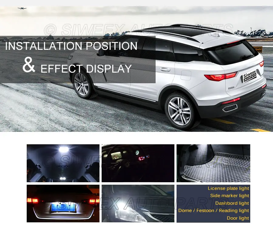4X T4W BA9S Автомобильный светодиодный лампы 8 5730 SMD Светодиодная чтения Боковой