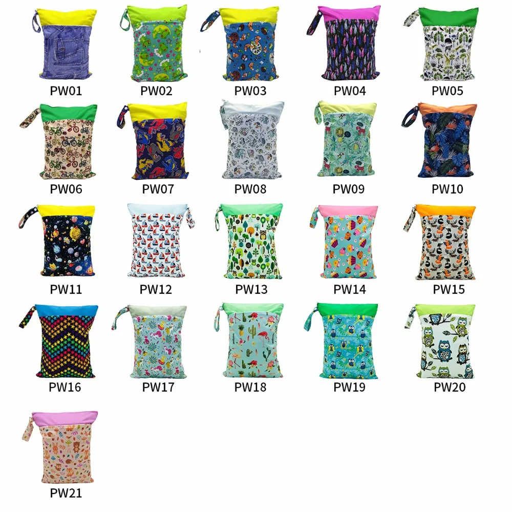 [Mumsbest] 1 шт. многоразовые Влажные Сумки моющиеся тканевые сумки для подгузников водонепроницаемые сумки для подгузников для плавания спортивные дорожные сумки размер: 40X30 см(15.7X11.8in