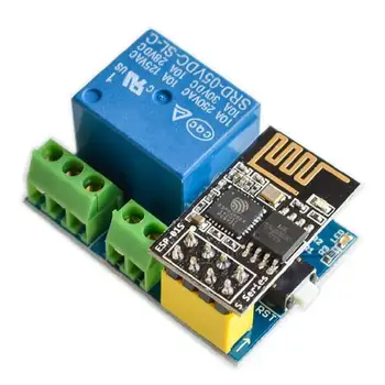 

3Pcs/Set ESP8266 ESP-01S + 5V WiFi Relay Module Smart Home Remote Control Unlock Set