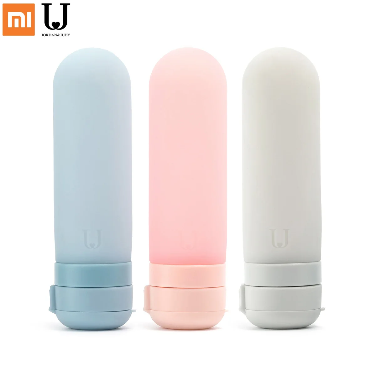 Xiaomi Youpin U السفر الفرعية زجاجة سيليكون المحمولة سهلة لينة الجلد ودية الصحي الآمن 50 مللي/قطعة للأسرة السفر