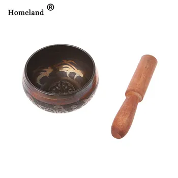 

Musical Singing Bowl Tibetan Singing Bowl Buddhism Hand Hammered Yoga Copper Chakra Meditation Gift wholesale