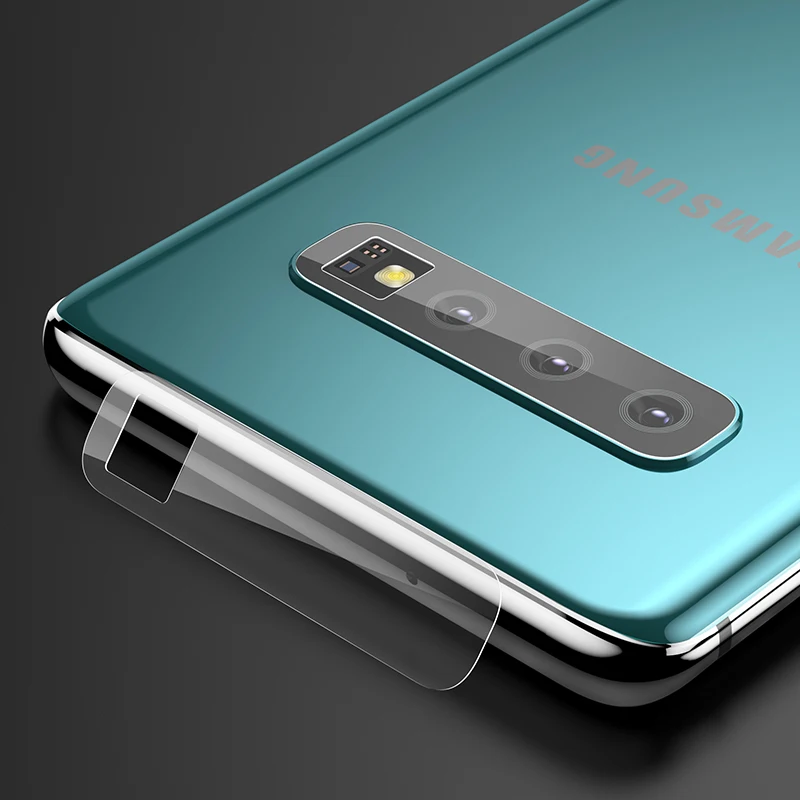 Benks KR 0 15 мм 2 шт Защита объектива камеры для samsung Galaxy S10 + закаленное стекло задняя