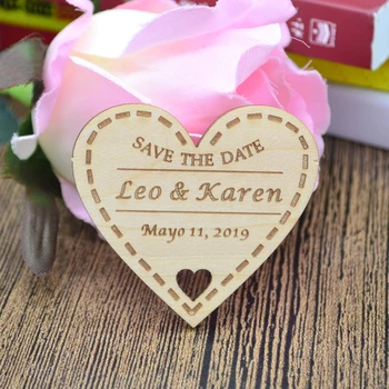

2019 custom love heart wooden sign laser cut wooden crafts for wedding