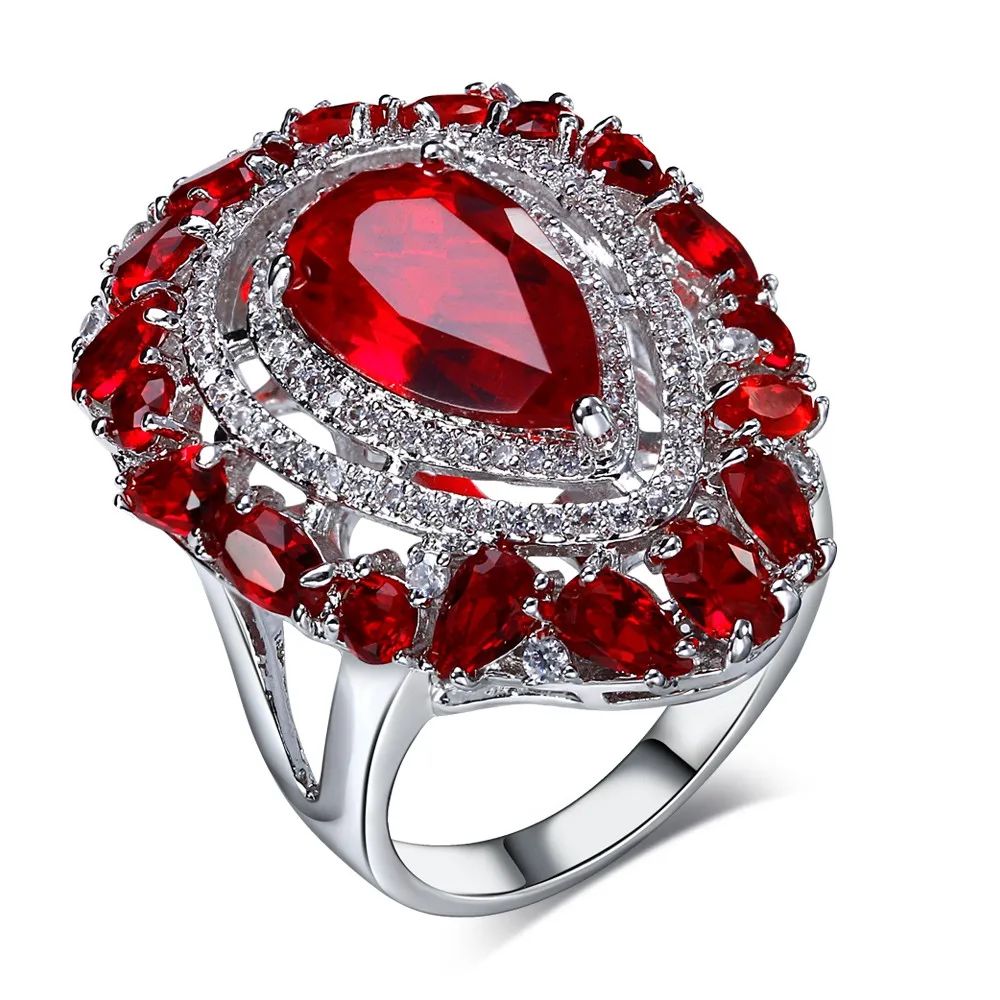 Buy Classice Nice Rings For Women Multi CZ 5 Colors