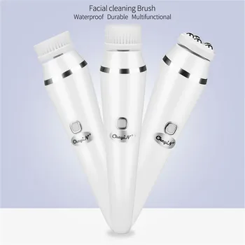 

3in1 Electric Facial Cleansing Brush Kit Pore Deep Clean Exfoliating Face Whitening Skin Firming Acne Removal Facial Spa Set 31