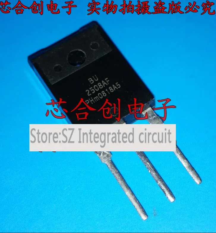 5 шт./лот транзистор BU2508 BU2508A DIP TO-3P упаковка новый оригинальный g | Электронные