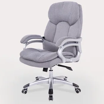 

Modern Office Chair PU Leather/ Fabric Swivel Tilt Adjustable For Boss Executive Management Manager Conference Room Task Chair