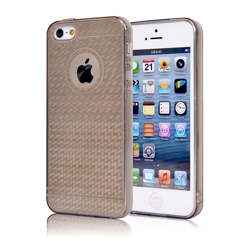 Phone Cases For Apple Iphone 5s Case Transparent Gold Armor Series Case Design Tpu Silicon Phone Covers Shell For Capa Iphone 5 Case Light Case Pigcase For Ipod Touch 5 Aliexpress