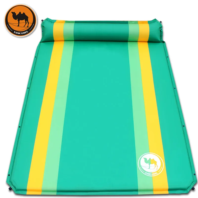 

2 Person Automatic Inflatable Mattress Outdoor Camping Mat Pad Self-Inflating Moistureproof Picnic Tent Mat with