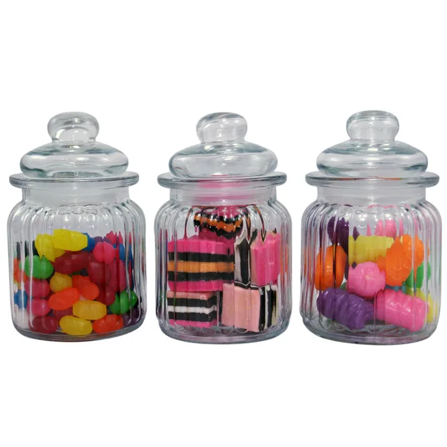 Aliexpress.com : Buy Bulk 12pc Small Ribbed Glass Candy