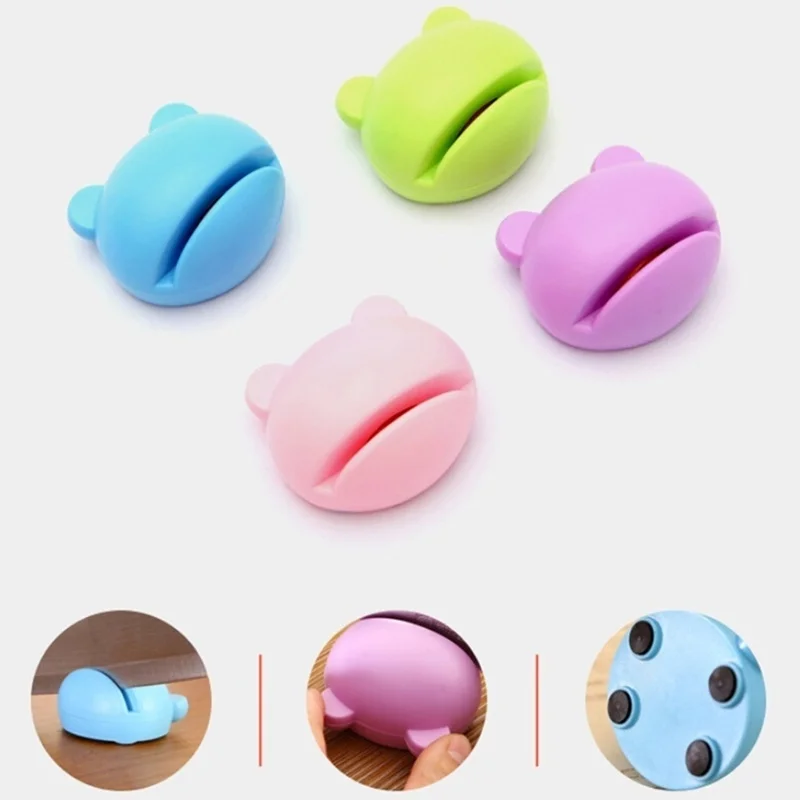 

1pc 3 Colors Cute Lovely Frog Design Knife Sharpener Creative Sharpening Tools Kitchen Accessories