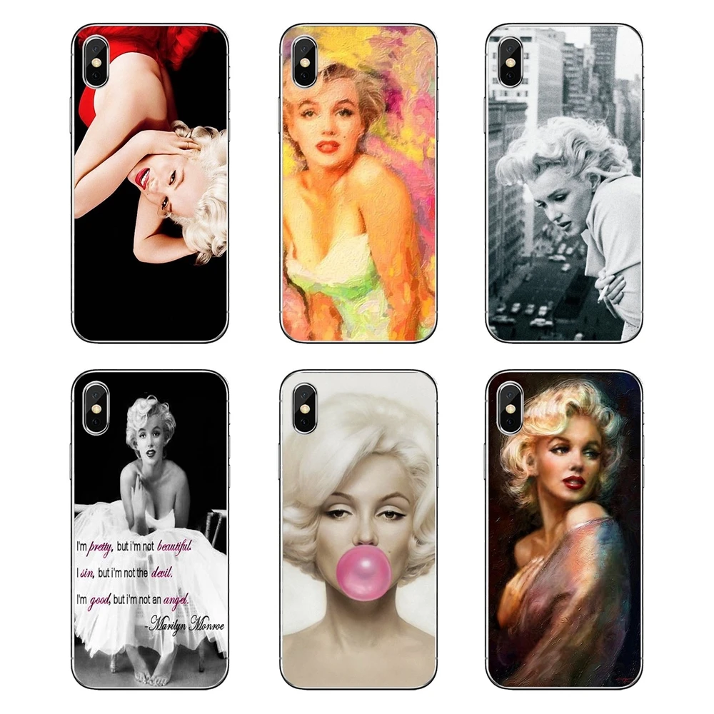 Мягкий прозрачный чехол для Nokia 2 3 5 6 8 9 230 3310 1 7 Plus Мэрилин Монро Pinup Girl Pattern |