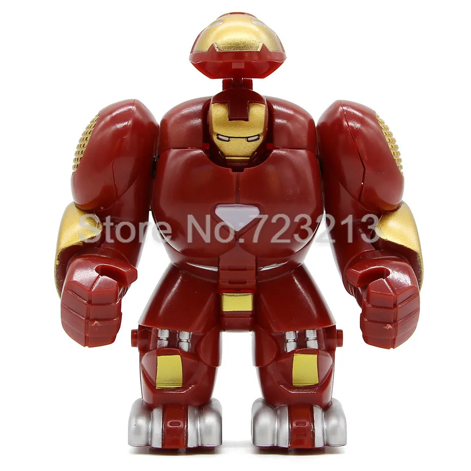 

Single Sale Iron Man Figure Set Ironman Hulkbuster Super Hero Marvel Avengers Building Blocks Model Bricks Kits Toys