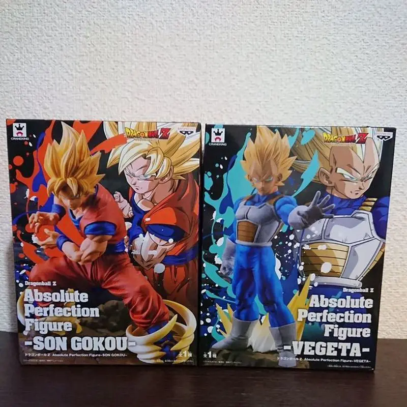 

Hazy beauty DBZ Dragon Ball Z DBZ Absolute Perfection Figure SSJ Goku Vegeta Brinquedos Model Dolls Toys Figurals Dolls