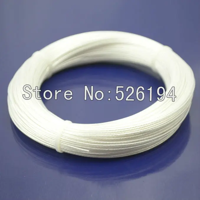 

Free shipping 100m Acrolink Silver Plated 6N OCC Signal Teflon Wire Cable 0.3mm2 Dia:1.1mm For DIY