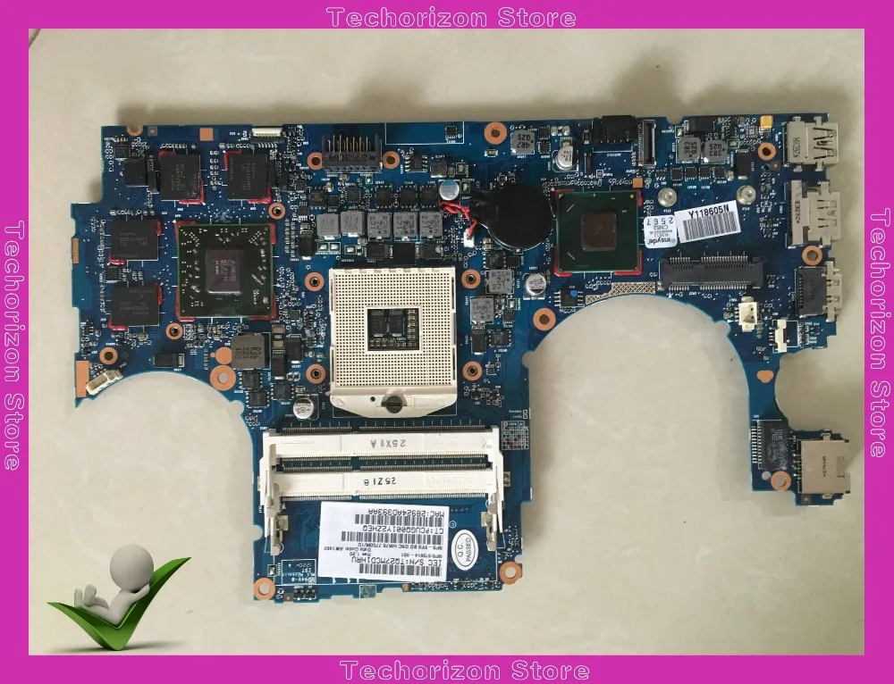 679814-001 For HP Envy 15-3200 15-3000 Laptop Motherboard HM76 DDR3 Discrete Graphics tested working for hp for envy 17 hm67 chipset hd6850 1gb graphics systemboard 660202 001