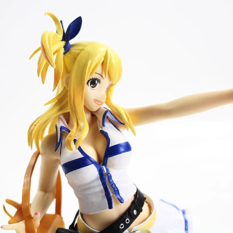 20 см Сказочный хвост Lucy фигурка игрушки Lucy Heartfilia аниме Коллекционная модель игрушки подарок для детей