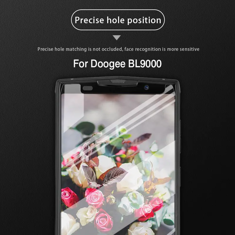 DyGod Для Doogee BL9000 закаленные Аксессуары для мобильных телефонов Противоударная