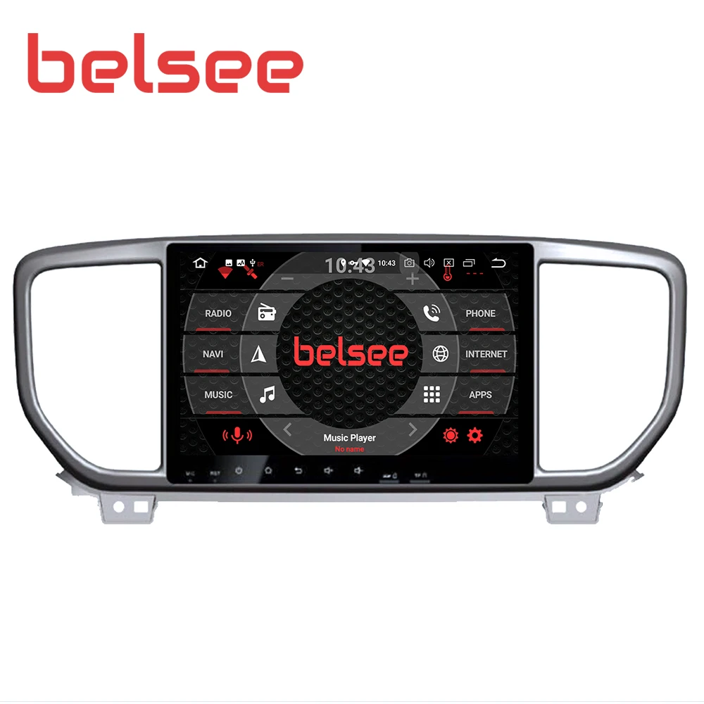  Belsee for Kia Sportage 2019 Android 9.0 Car Radio IPS Screen 8 Core 4GB 64GB 2 Din Stereo Audio Au