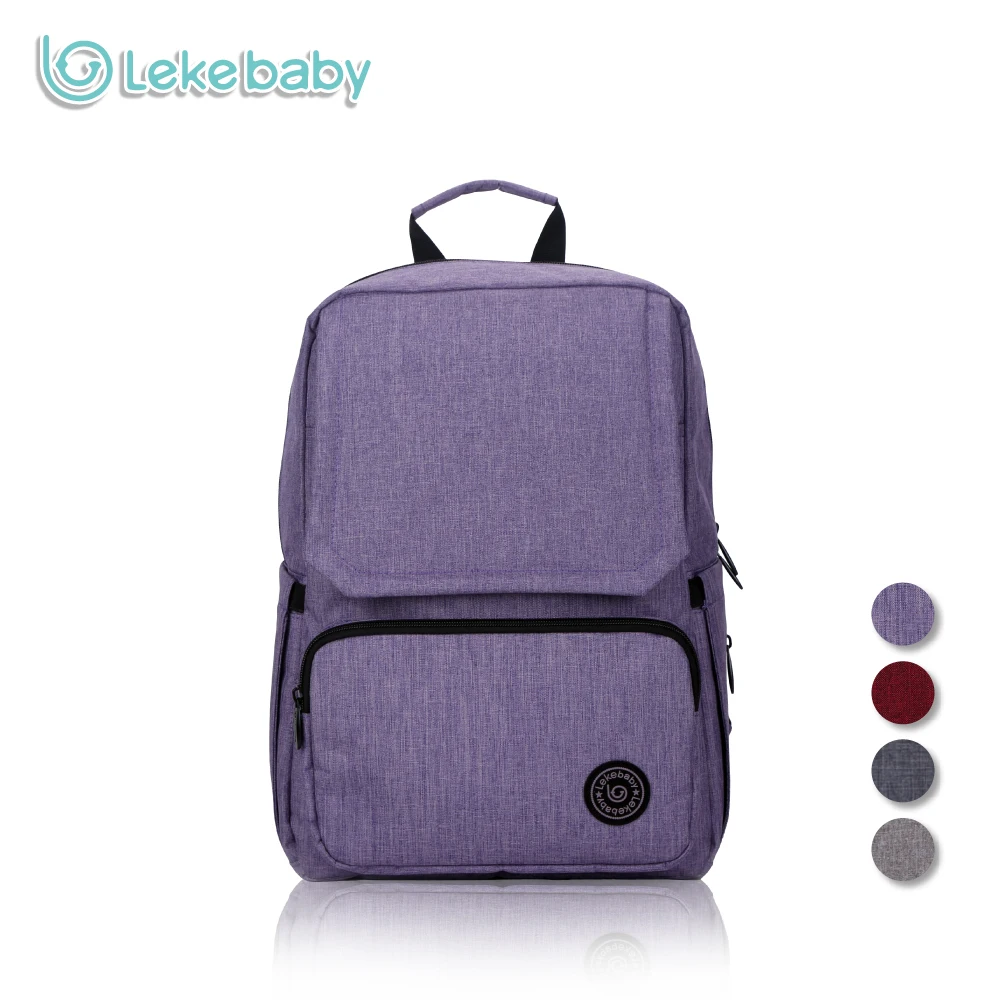 Lekebaby-sac à couches de maternité | Sac à couches pour maman bébé, sac à dos de voyage de grande capacité, pochette pour mère et enfants, sacoche pour soins de bébé