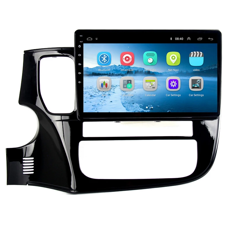 

10.1" Android 8.1 Car DVD GPS For Mitsubishi Outlander 2014 2015 2016 audio car radio stereo navigator bluetooth wifi built in