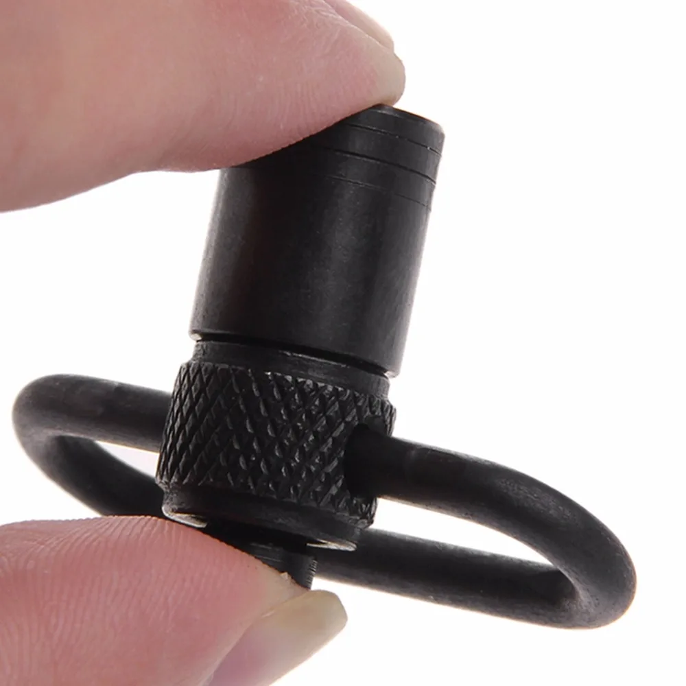 

1.25 Inch Quick Release Strap Buckle+Protective Cap Tactical Push Button Sling Swivel QD Loop 32mm Adapter For Gun Rifle Hunting