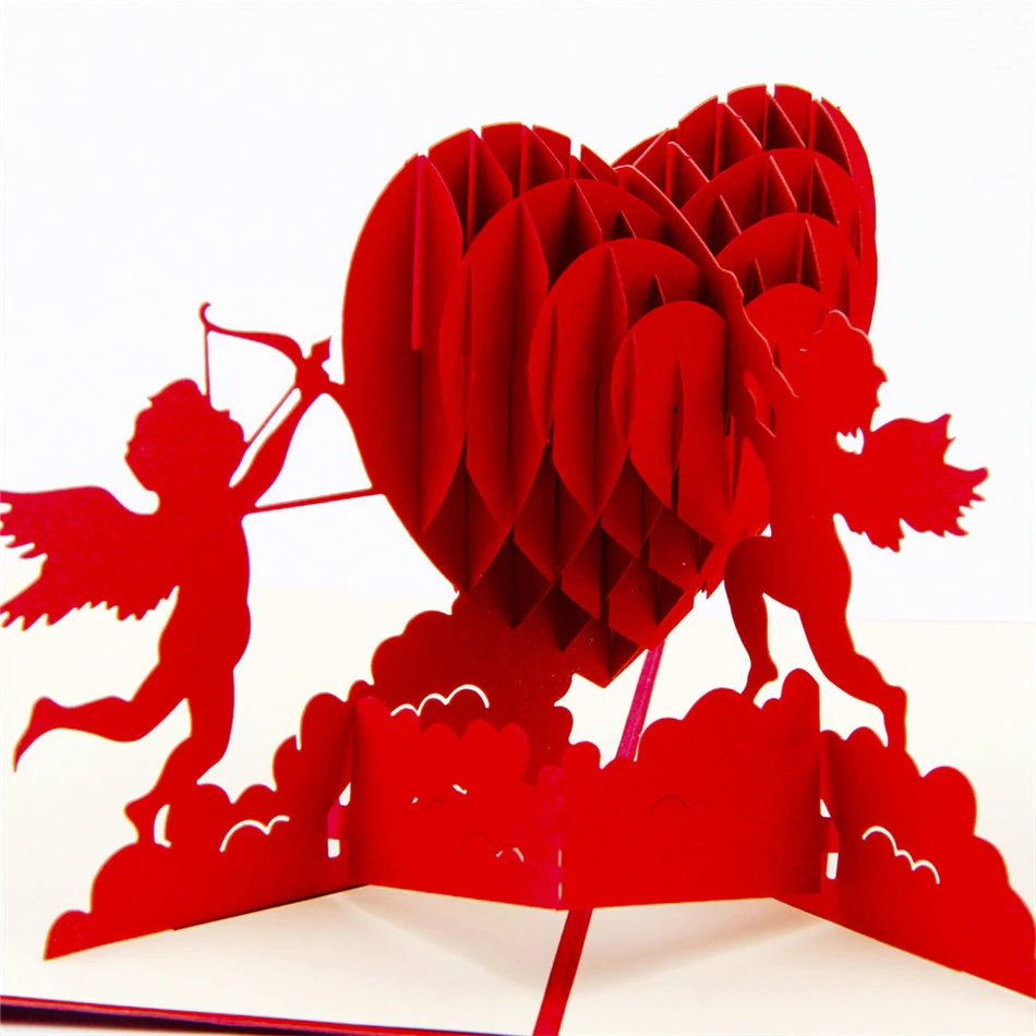 3D Rose Greeting Card Pop Up Paper Cut Postcard Valentines Birthday Wedding Gift 3D Rose Greeting Card Pop Up Paper Cut Postcard Valentines Birthday Wedding Gift