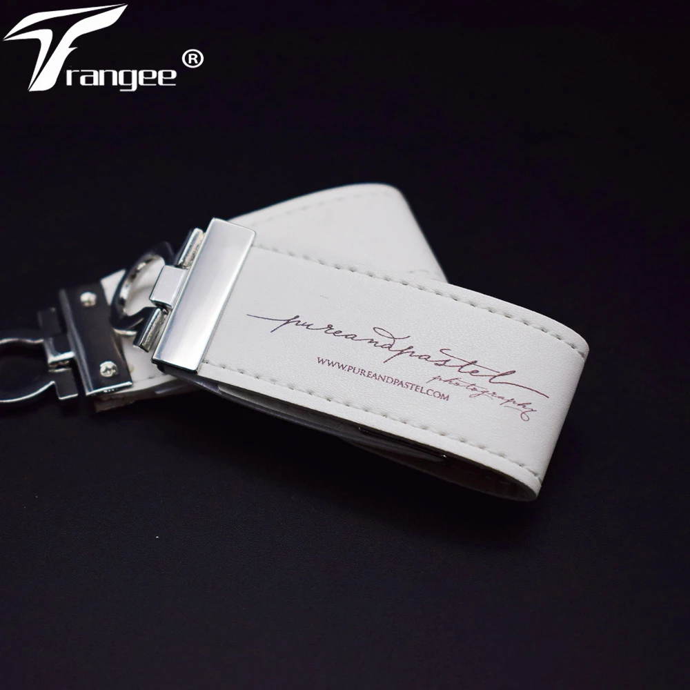 Кожаный USB флеш накопитель Trangee 10 шт./лот 4 ГБ 8 16 32 64 2 0 подарки флешка с логотипом на