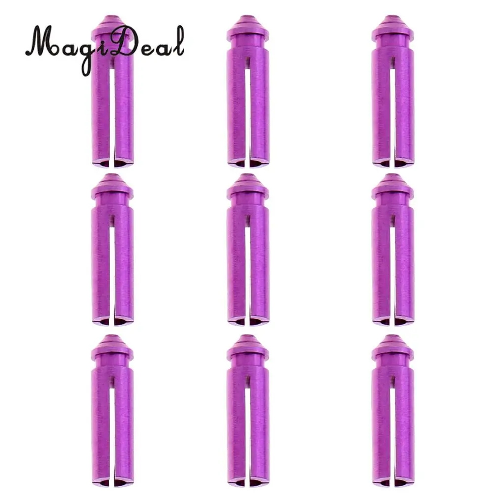 SAVER Set von 9 rot Eloxierte Aluminiumlegierung Darts Flight PROTECTOR