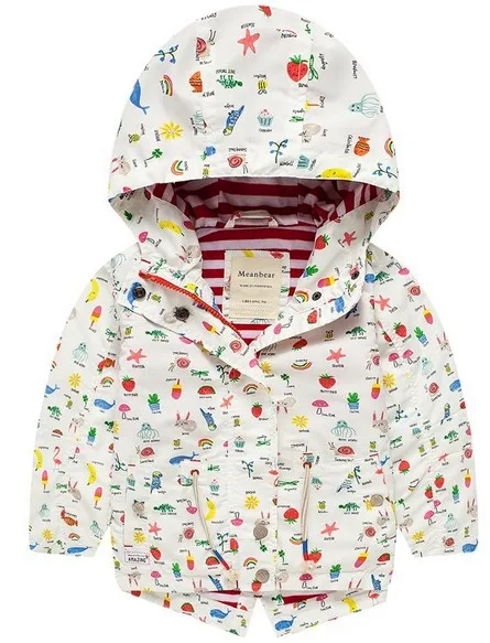 Г. Акция, зимнее пальто для девочек детская одежда весенне-осенний Тренч для маленьких девочек, верхняя одежда, куртка, верхняя одежда - Цвет: Photo Color8