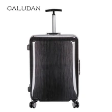 CALUDAN алюминиевая рама abs koffer тележка багаж TSA замок hardside чемодан на колесах