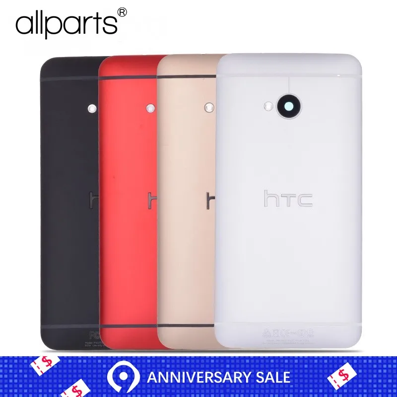 Задняя крышка для HTC One M7 801e 801n 801s Оригинал на батарею черный белый золотой|htc m7