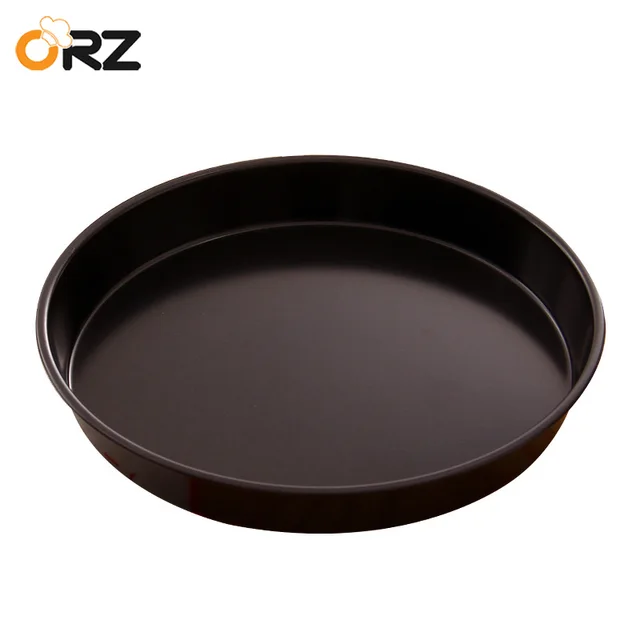 Orz 8 Inch Baking Pizza Pan Stones Non Stick Round Metal Bakeware Orz 8 Inch Baking Pizza Pan Stones Non Stick Round Metal Bakeware Microwave Oven Cake