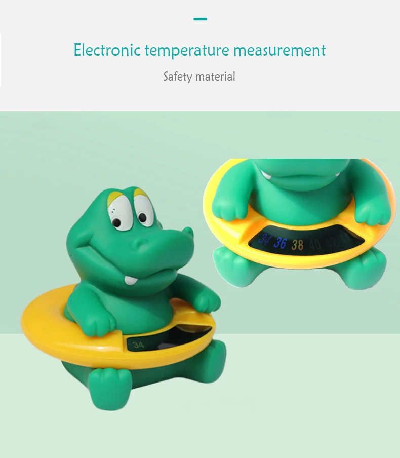 Детский термометр для температуры воды, Детский термометр для душа, утка, динозавр, Детская ванна, игрушка, тестер температуры, игрушка для ванны в виде животного