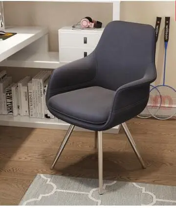 Revolving function computer chair household. Flannelette desk chair. Game chair