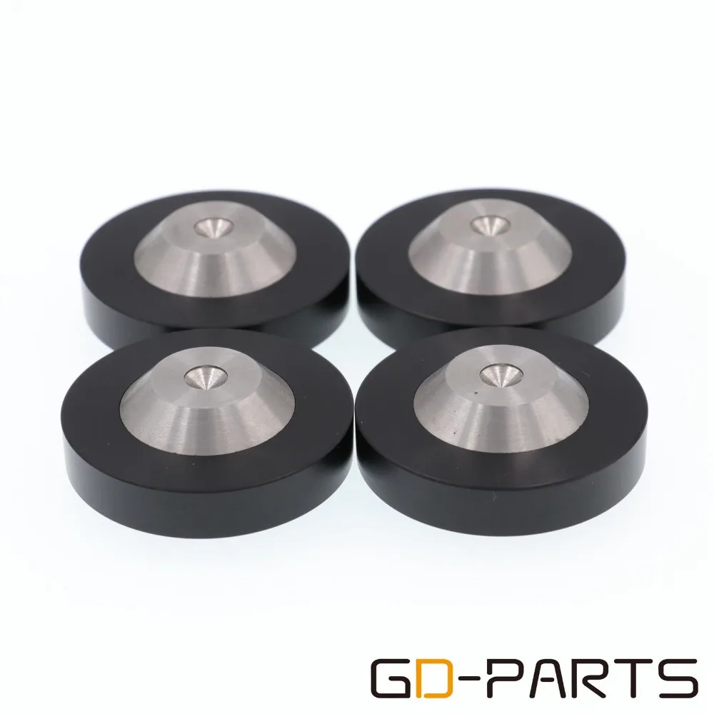 GD-PARTS 4pcs 39*11mm isolation hifi spike feet mat base pad for speaker cabinet turntable CD player DAC radio