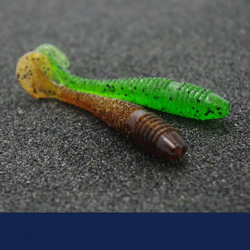 Fishing T Tail Soft Bait Japan Series Boot Tails 70mm 3g Bass Baits