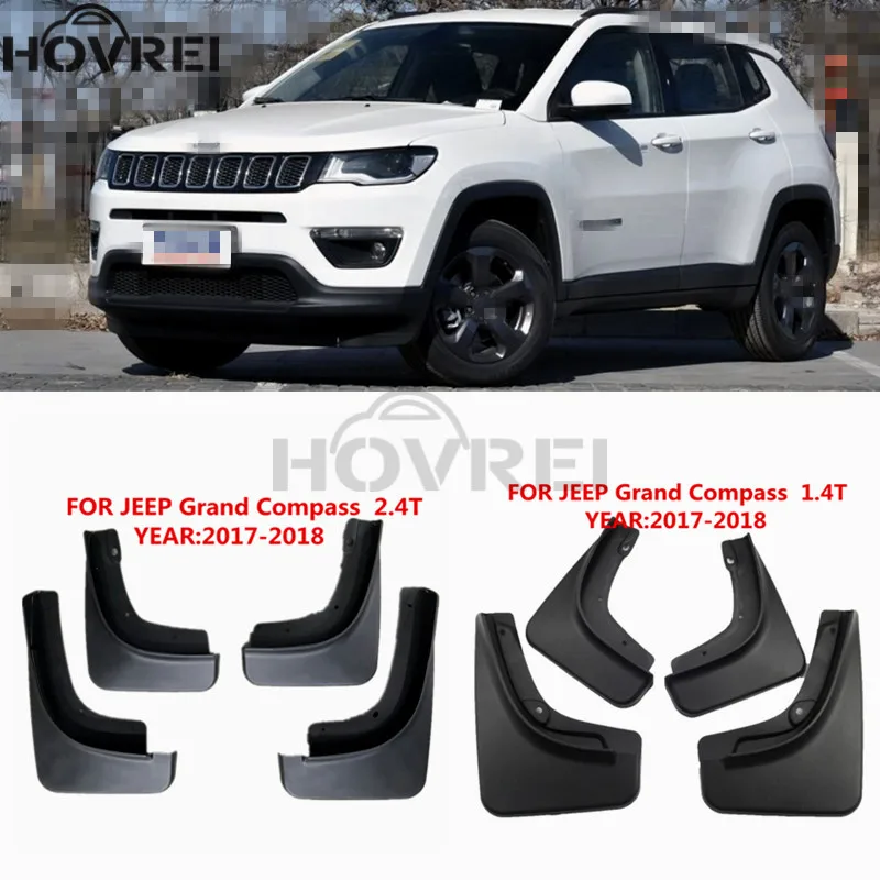 Mudguards for jeep compass 1.4T 2.4T 2017 2018 Mud Flaps Splash Guards MudFlap Fender