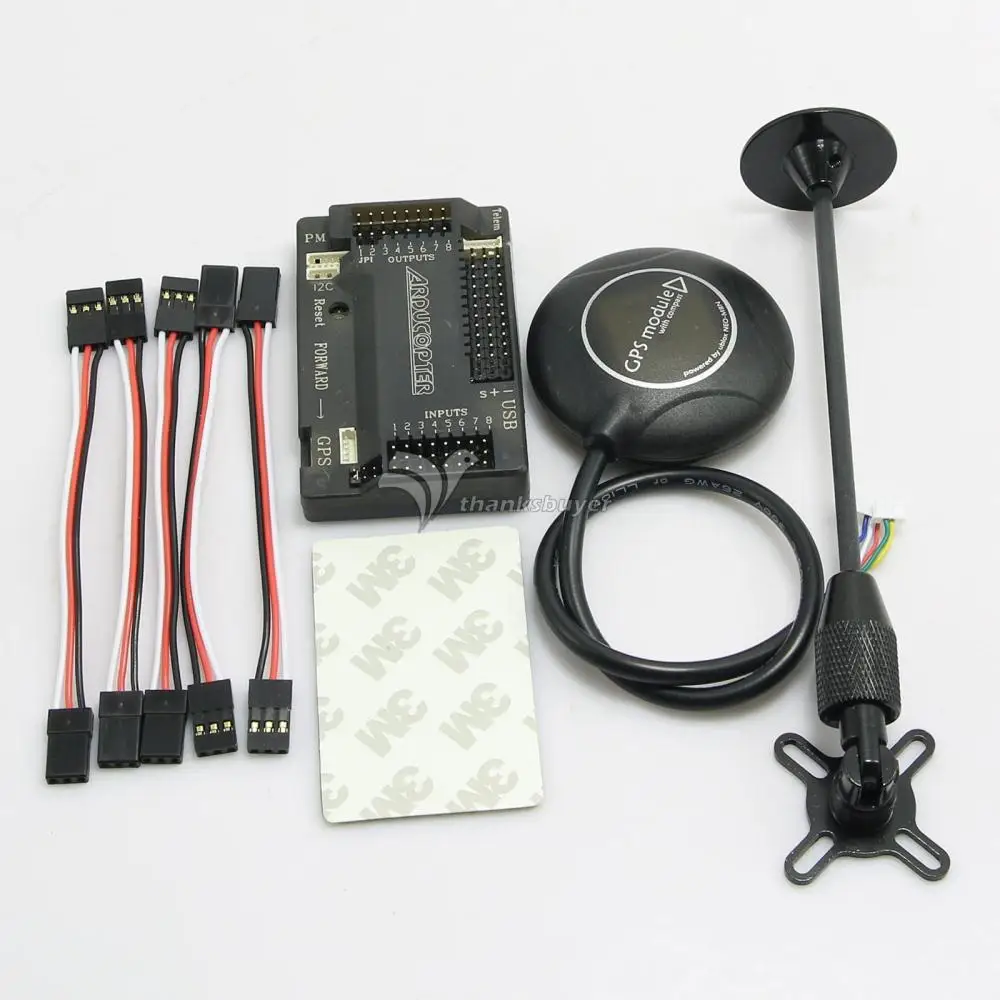 APM v2.8.0 ArduPilot Mega 2.8 APM Игровые джойстики с ublox neo-m8n GPS(GPS держатель) для FPV-системы MultiCopter