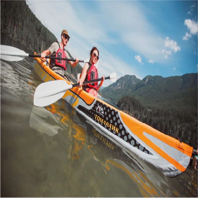 Бесплатная доставка Aquamarina надувная Tomahawk 10Ǝ &quotКаяк Лодка дрейфующая лодка|boat