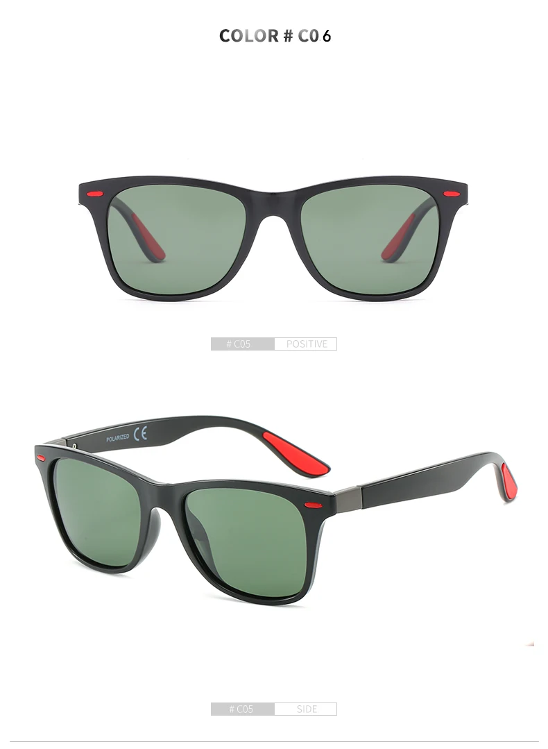 Брендовые дизайнерские модные крутые поляризованные солнцезащитные очки для мужчин и женщин, солнцезащитные очки с квадратной оправой для вождения, мужские очки UV400, новые мужские солнцезащитные очки