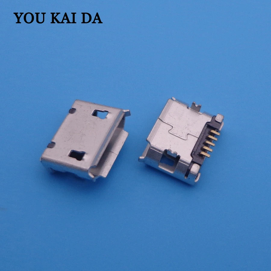 Cables Micro USB Jack Connector Charge Socket for Lenovo A60 A366T A390E A520 A288T A500 A750 PAD A1-07 Mobile Phone Plug Tablet pc Cable Length: 1000pcs 