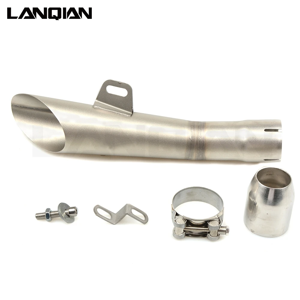 universal 35mm 51mm Motorcycle STAINLESS STEEL Exhaust pipein Exhaust
